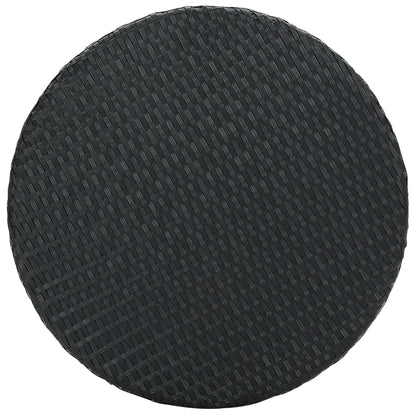 Garden Bar Set | Black | PE Rattan, Powder-Coated Steel | Standard