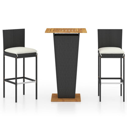 Garden Bar Set | Black, Cream