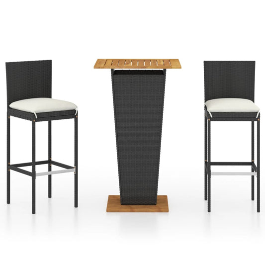 Garden Bar Set | Black, Cream