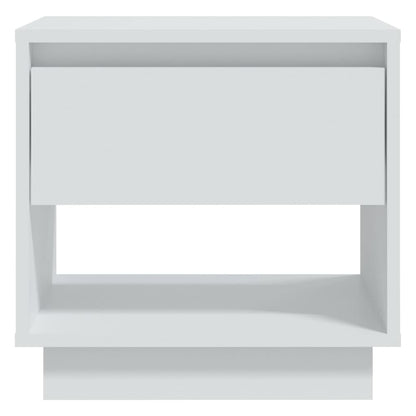 Bedside Cabinets 2 pcs White 45x34x44 cm Engineered Wood