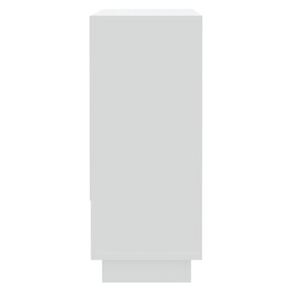 Sideboard White 97x31x75 cm Engineered Wood