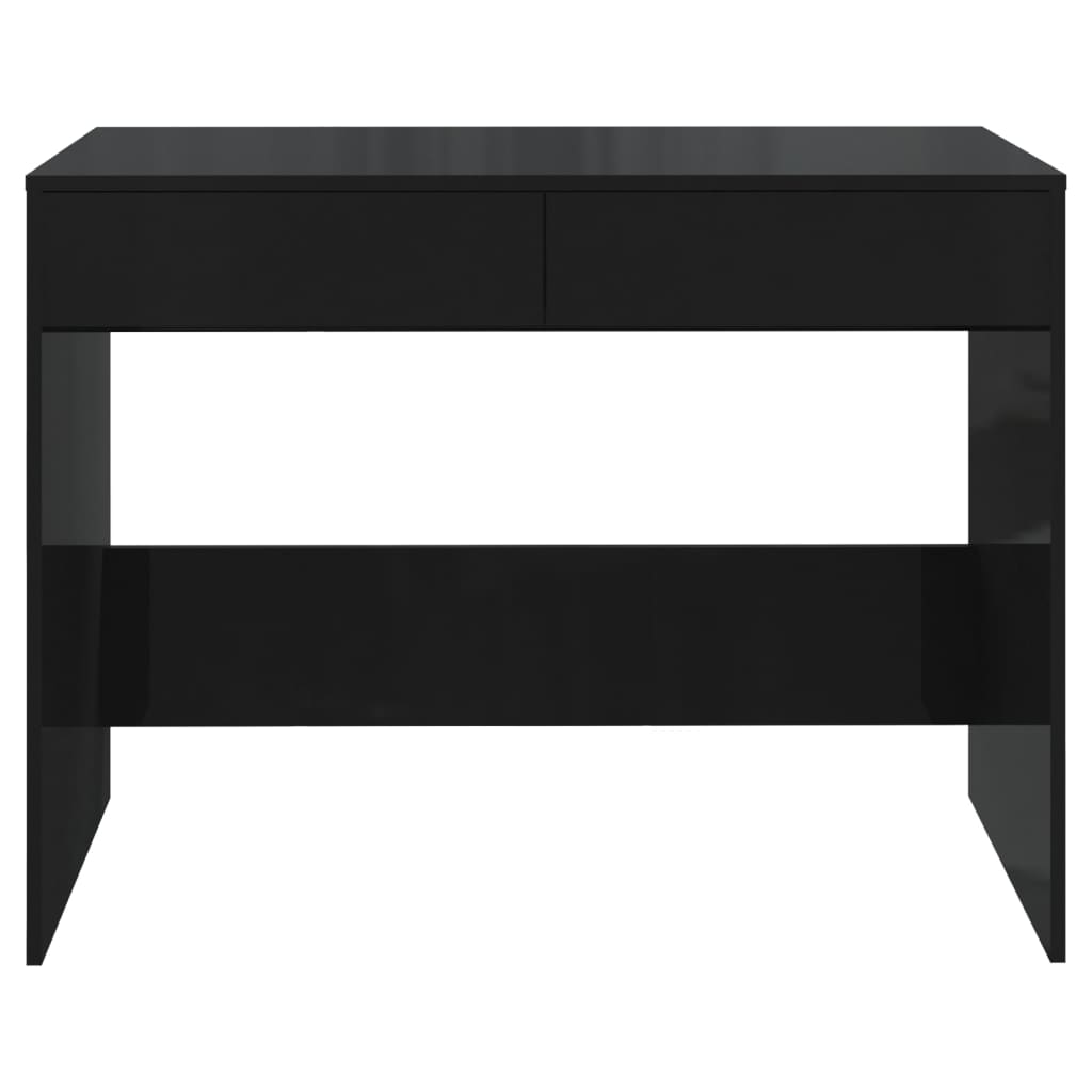 Desk Black 101x50x76,5 cm Engineered Wood