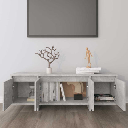 TV Cabinet Concrete Grey 120x30x40,5 cm Engineered Wood