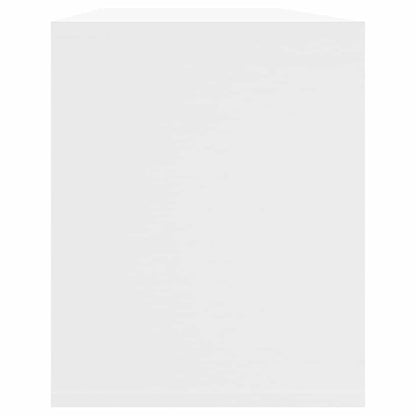 809584 vidaXL TV Cabinet White 130x35x50 cm Engineered Wood