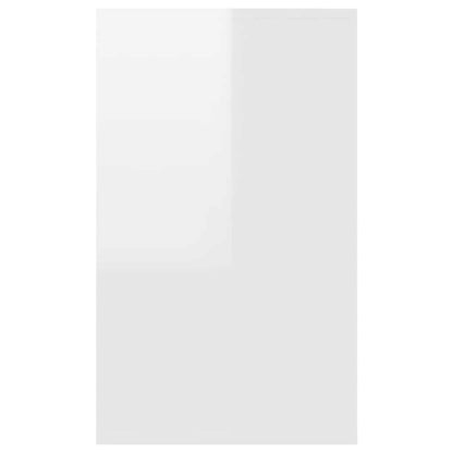 Sideboard with 3 Drawers High Gloss White 120x41x75 cm