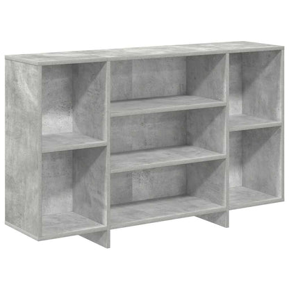Sideboard Concrete Grey 120x30x75 cm Engineered Wood