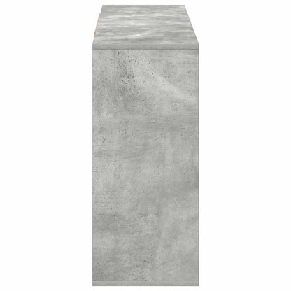 809624 vidaXL Sideboard Concrete Grey 120x30x75 cm Engineered Wood