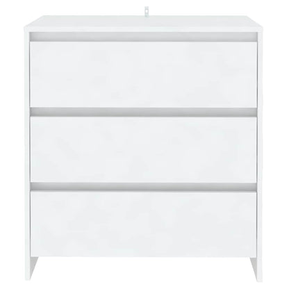 809746 vidaXL Sideboard White 70x41x75 cm Engineered Wood