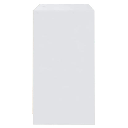 809746 vidaXL Sideboard White 70x41x75 cm Engineered Wood