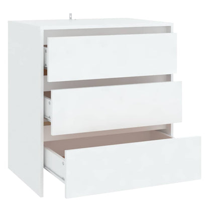 809746 vidaXL Sideboard White 70x41x75 cm Engineered Wood