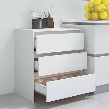 809746 vidaXL Sideboard White 70x41x75 cm Engineered Wood