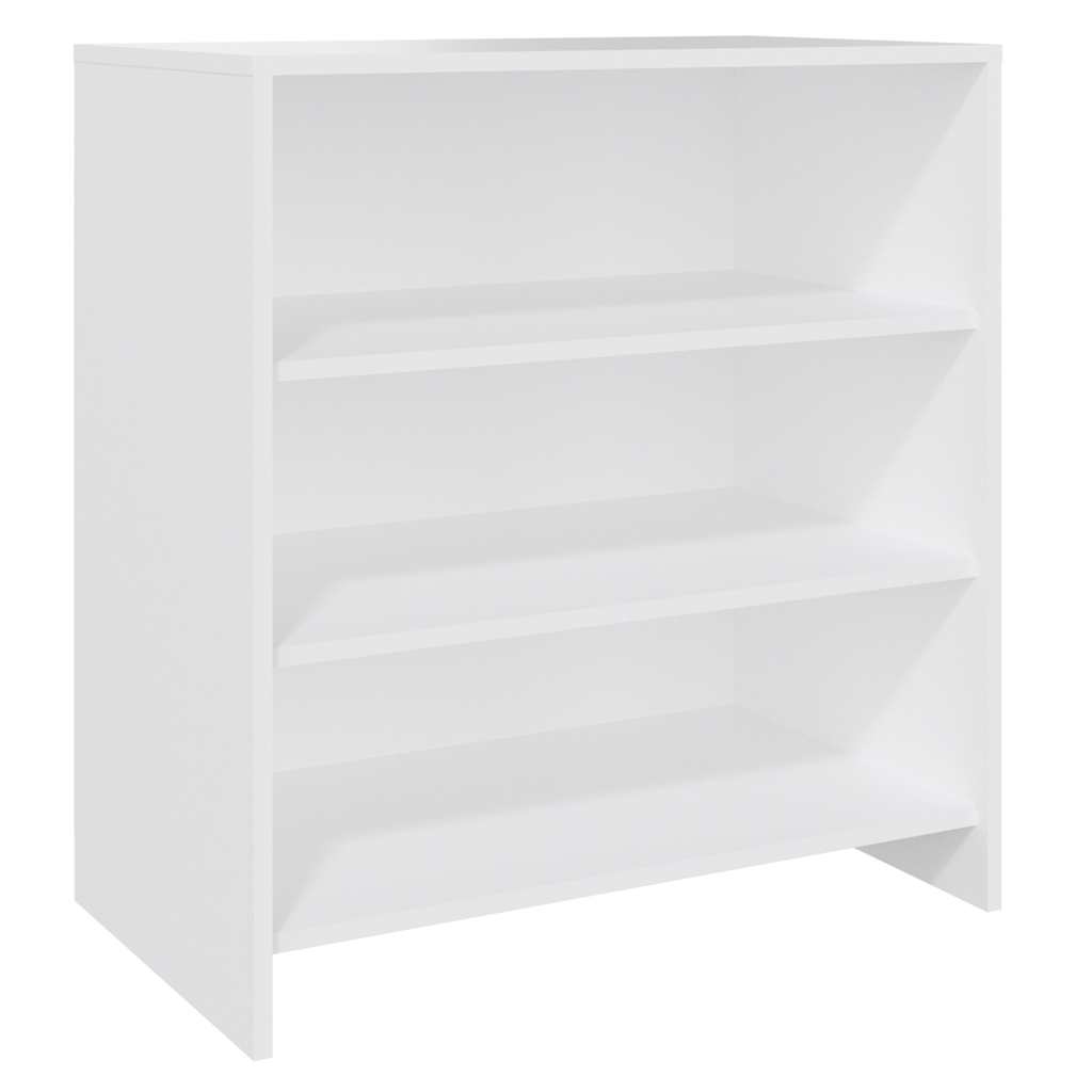 809755 vidaXL Sideboard White 70x40,5x75 cm Engineered Wood