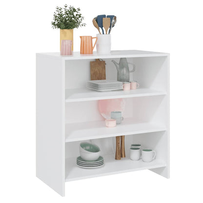 Sideboard White 70x40.5x75 cm Engineered Wood