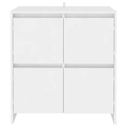 809764 vidaXL Sideboard White 70x41x75 cm Engineered Wood