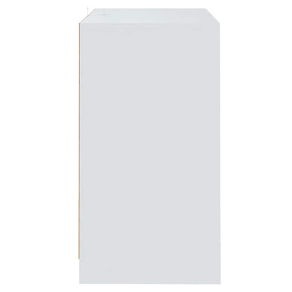 809764 vidaXL Sideboard White 70x41x75 cm Engineered Wood