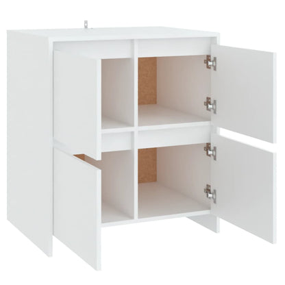 Sideboard White 70x41x75 cm Engineered Wood