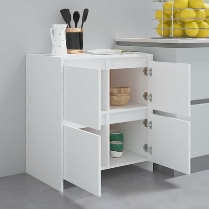 809764 vidaXL Sideboard White 70x41x75 cm Engineered Wood