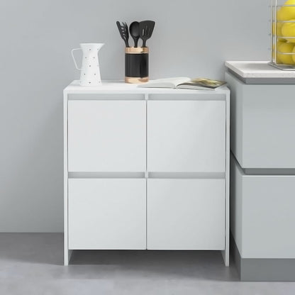 809764 vidaXL Sideboard White 70x41x75 cm Engineered Wood