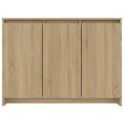 Sideboard Sonoma Oak 102x33x75 cm Engineered Wood