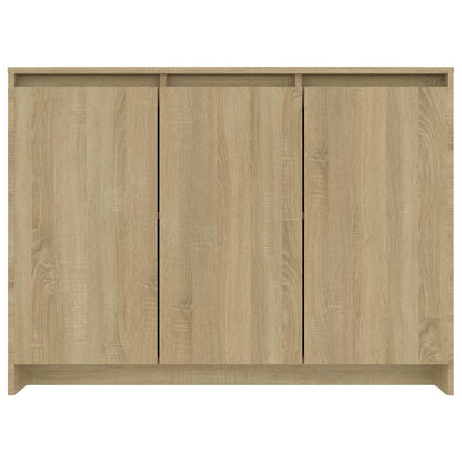 Sideboard Sonoma Oak 102x33x75 cm Engineered Wood