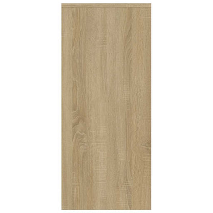 Sideboard Sonoma Oak 102x33x75 cm Engineered Wood