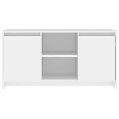 809791 vidaXL TV Cabinet White 102x37,5x52,5 cm Engineered Wood