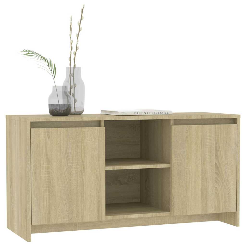 TV Cabinet Sonoma Oak 102x37,5x52,5 cm Engineered Wood