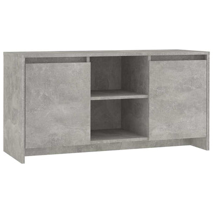 TV Cabinet Concrete Grey 102x37,5x52,5 cm Engineered Wood