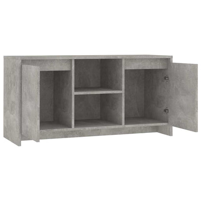 TV Cabinet Concrete Grey 102x37,5x52,5 cm Engineered Wood