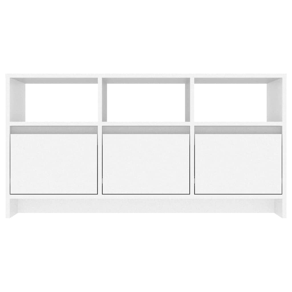 809800 vidaXL TV Cabinet White 102x37,5x52,5 cm Engineered Wood
