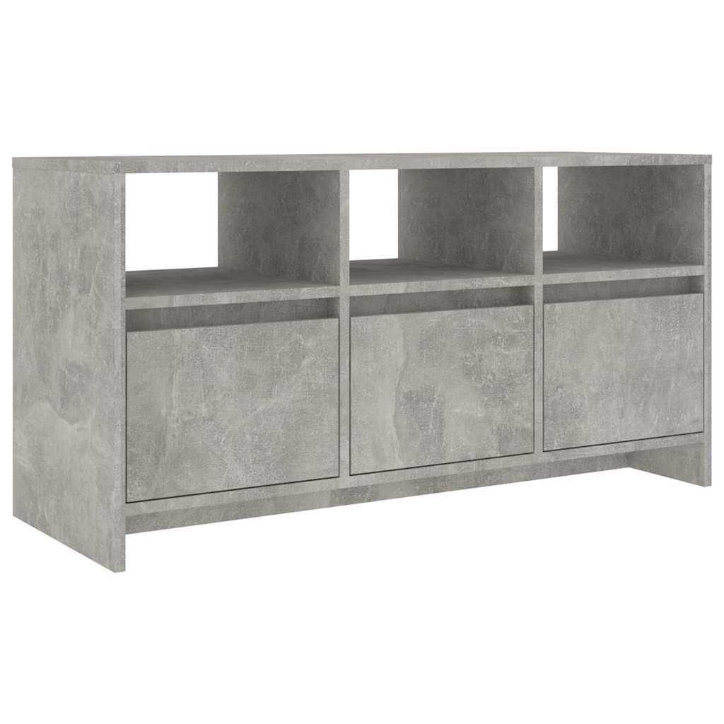 TV Cabinet Concrete Grey 102x37,5x52,5 cm Engineered Wood