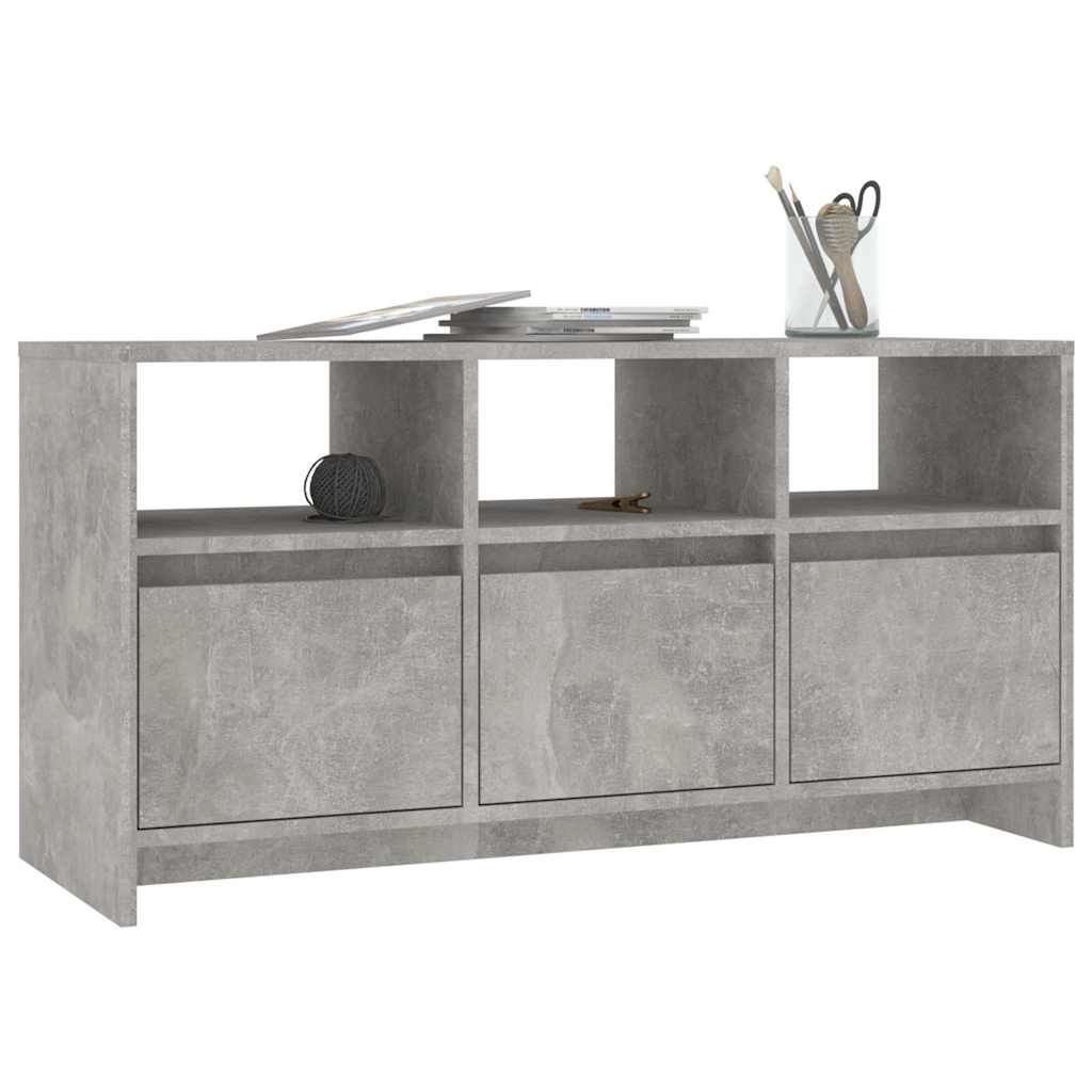TV Cabinet Concrete Grey 102x37,5x52,5 cm Engineered Wood