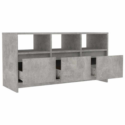TV Cabinet Concrete Grey 102x37,5x52,5 cm Engineered Wood