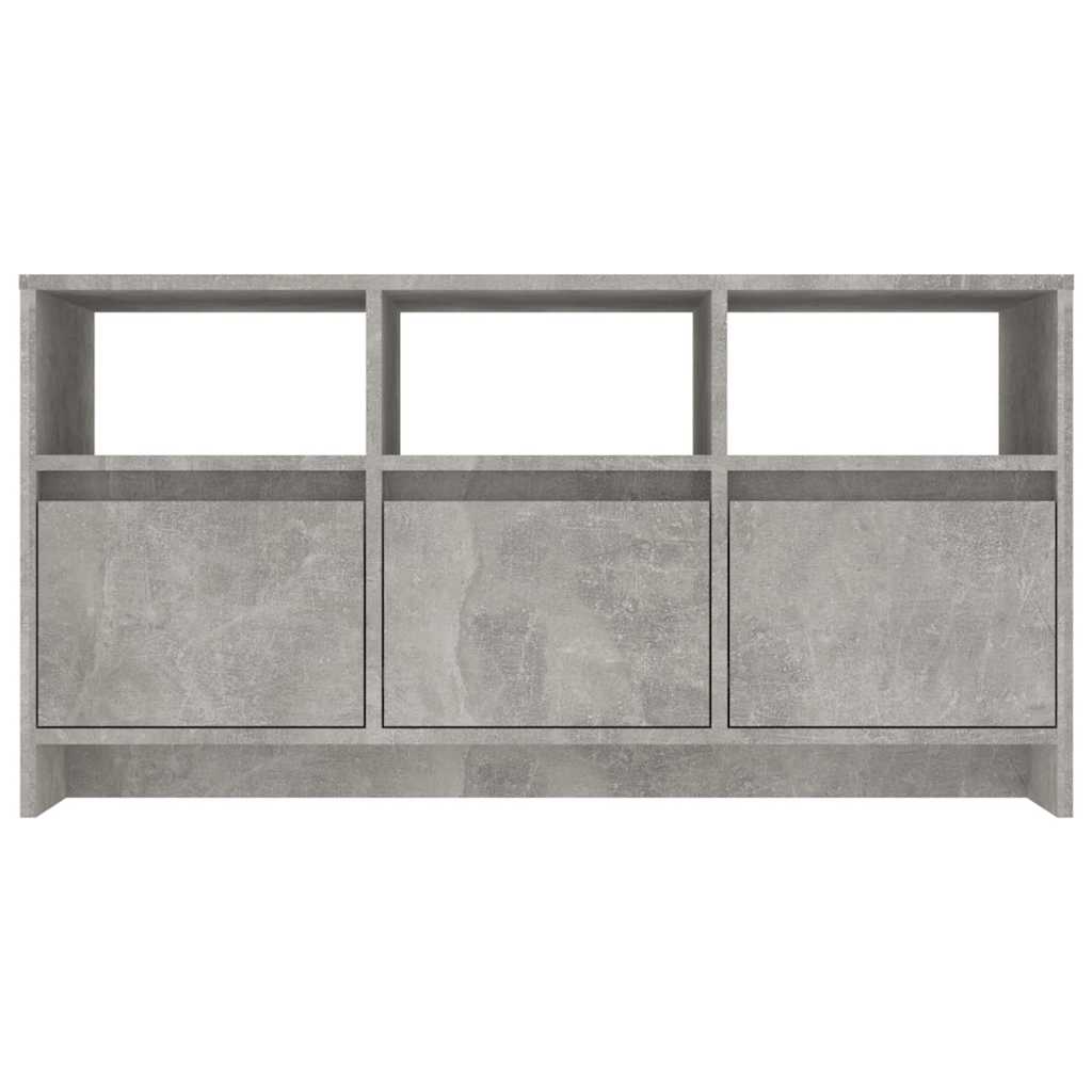 TV Cabinet Concrete Grey 102x37,5x52,5 cm Engineered Wood