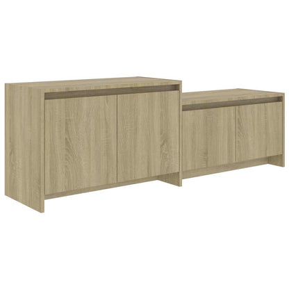 TV Cabinet Sonoma Oak 146,5x35x50 cm Engineered Wood
