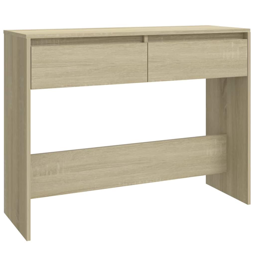 Console Table Sonoma Oak 100x35x76,5 cm Engineered Wood
