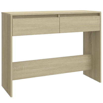 Console Table Sonoma Oak 100x35x76,5 cm Engineered Wood