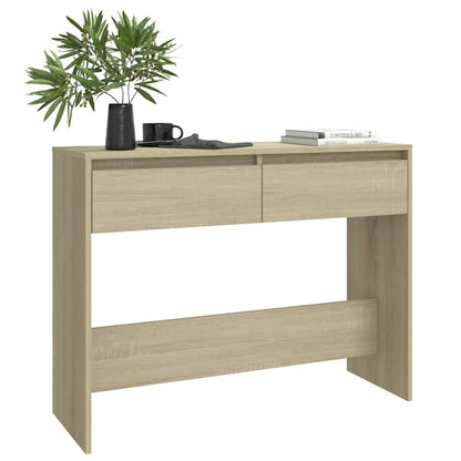 Console Table Sonoma Oak 100x35x76,5 cm Engineered Wood