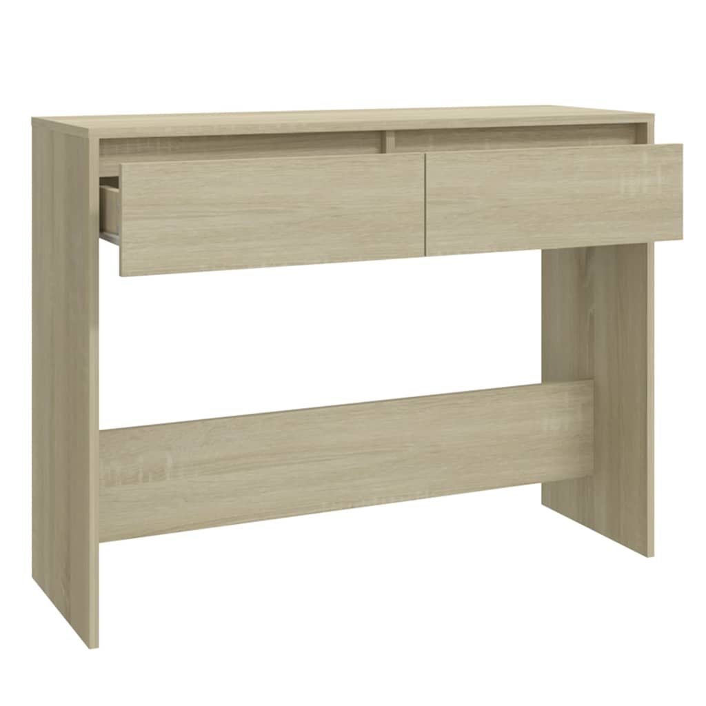 Console Table Sonoma Oak 100x35x76,5 cm Engineered Wood