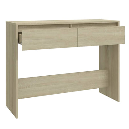 Console Table Sonoma Oak 100x35x76,5 cm Engineered Wood