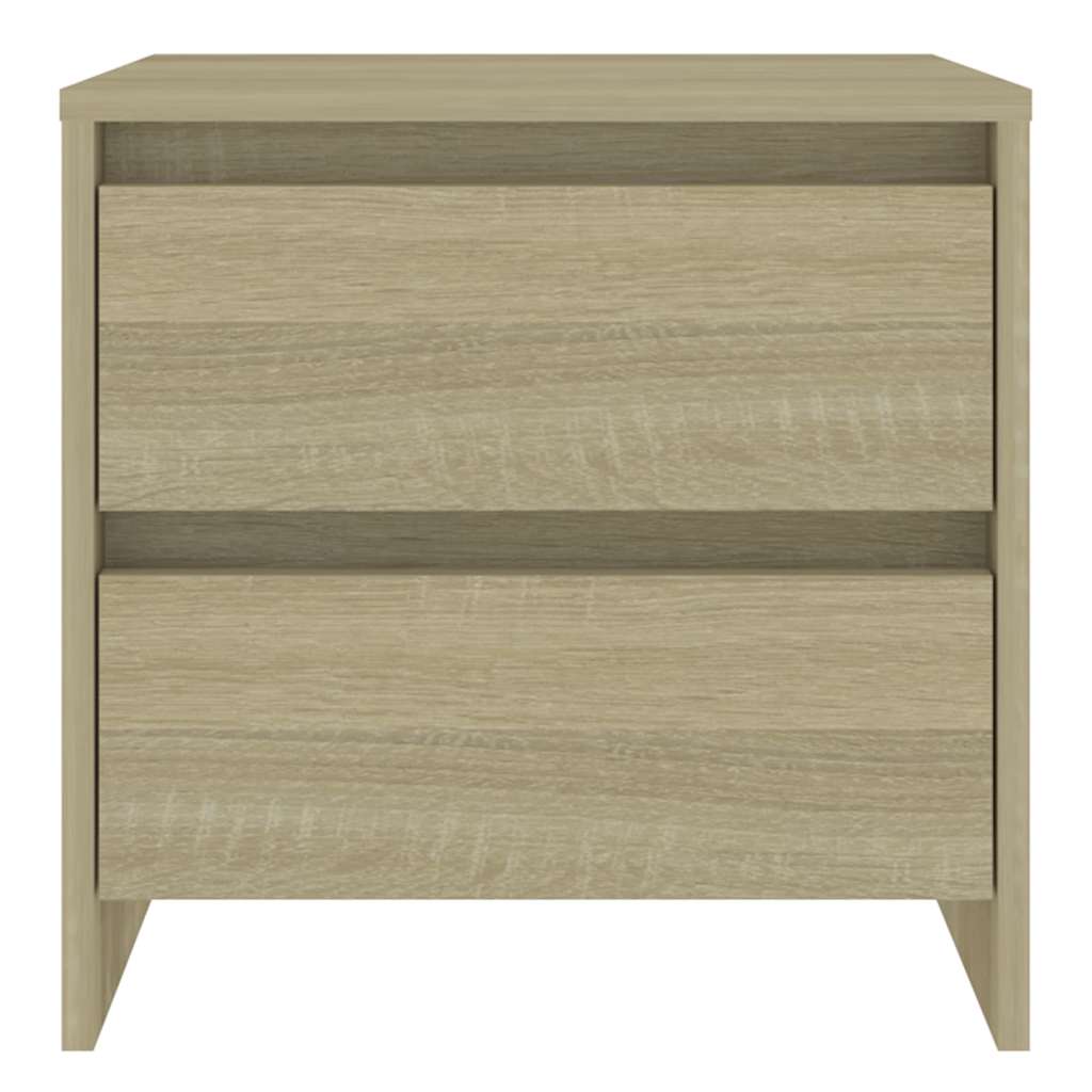 Bedside Cabinets 2 pcs Sonoma Oak 45x34.5x44.5 cm