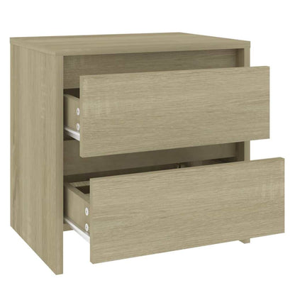 Bedside Cabinets 2 pcs Sonoma Oak 45x34.5x44.5 cm