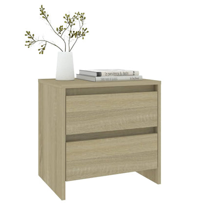 Bedside Cabinets 2 pcs Sonoma Oak 45x34.5x44.5 cm