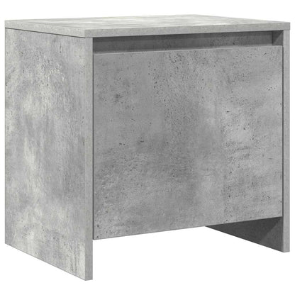 Bedside Cabinets 2 pcs Concrete Grey 45x34x44.5 cm Engineered Wood