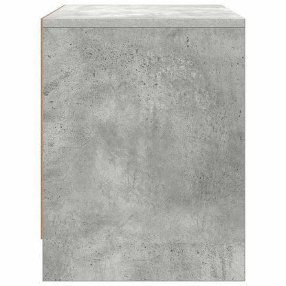 Bedside Cabinets 2 pcs Concrete Grey 45x34x44.5 cm Engineered Wood
