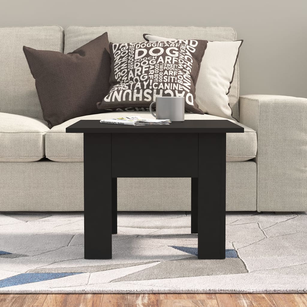 Coffee Table | Black | Engineered Wood | Medium | Simple | Coffee Table