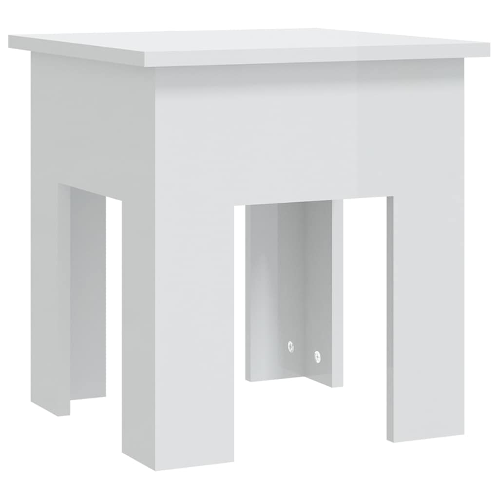 Coffee Table | High Gloss White | Engineered Wood | Modern | Coffee Table