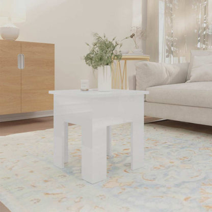 Coffee Table | High Gloss White | Engineered Wood | Modern | Coffee Table