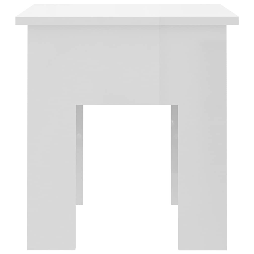 Coffee Table | High Gloss White | Engineered Wood | Modern | Coffee Table