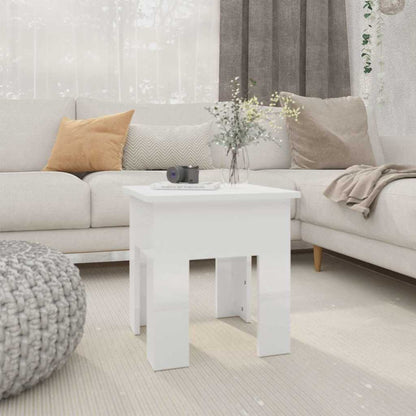 Coffee Table | High Gloss White | Engineered Wood | Modern | Coffee Table